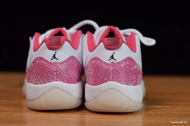 WMNS Snakeskin Pink Air 11 AH7860-106 Low Jordan 0627
